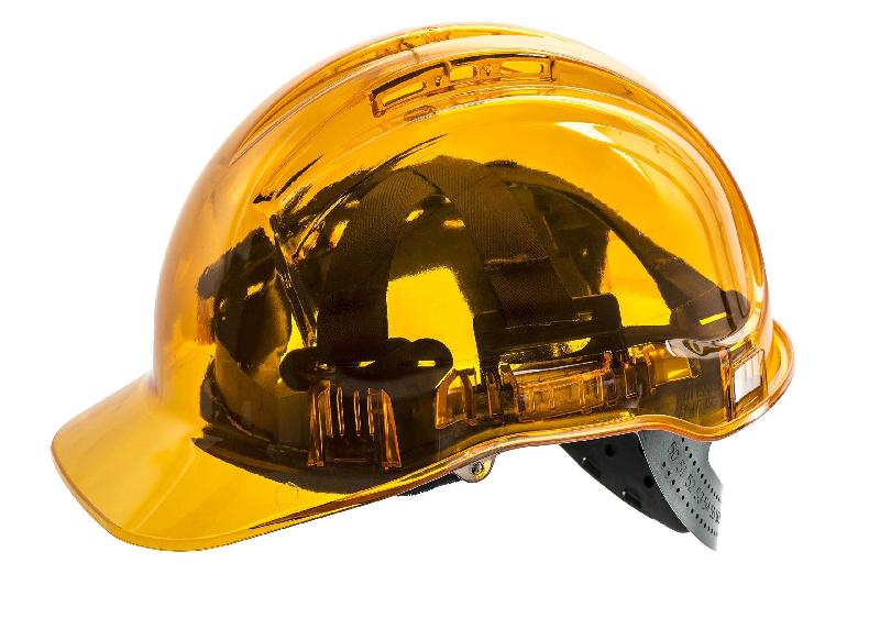 Portwest PV50 - Casque de chantier SDT orange avec protection de la tête et accessoires compatibles_0