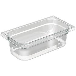 Bourgeat Bac gastronorme Copolyester Cristal+ plein sans anse GN 1/3 profondeur 150 mm - transparent plastique 754115_0