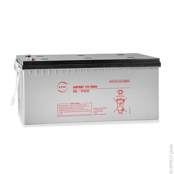 BATTERIE PLOMB ETANCHE GEL NX 200-12 CYCLIC 12V 200AH M8-F_0