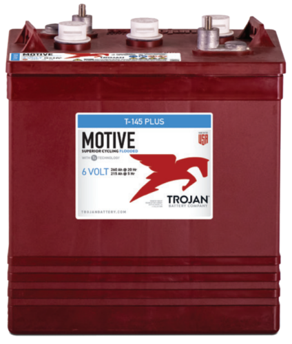 Batterie TROJAN T-145 PLUS 6v 260ah_0