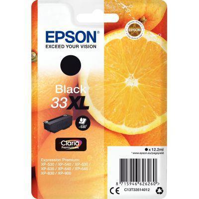 Cartouche jet d'encre Epson T335140 noire haute capacité - Réf. C13T33514012_0
