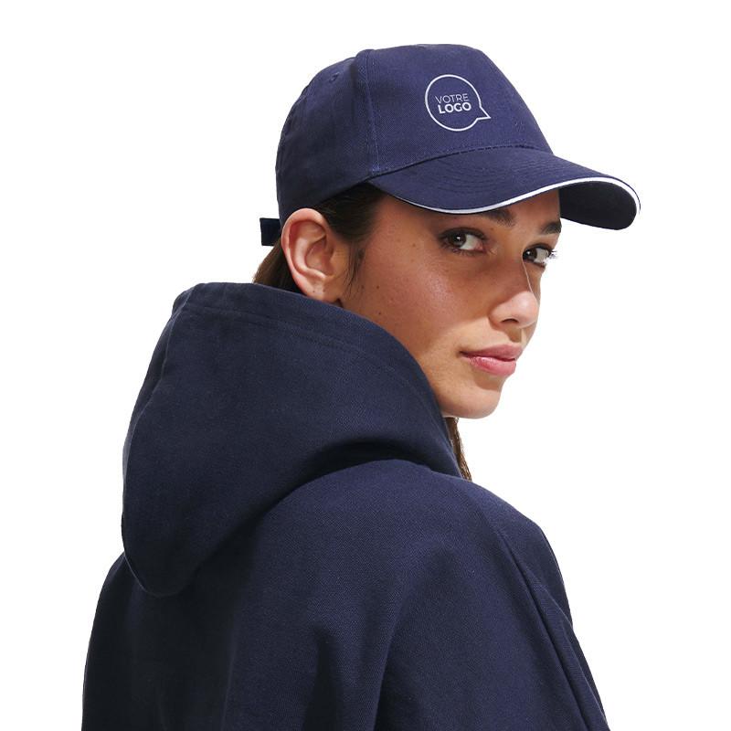 Casquette 6 panneaux Solar - Casquettes publicitaires_0