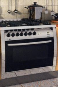 Fourneau de cuisson professionnel - largeur 60 à 90cm - table gaz ou mixte - four gaz ou électrique - esthétique moderne_0