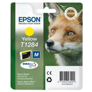 Epson cartouche jet d'encre durabrite ultra jaune ''renard'' (t1284) - c13t12844012_0