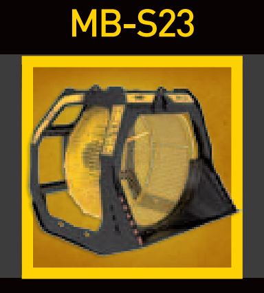 Godets concasseurs MB-S23 - Système mobile et efficace pour triage de matières naturelles_0