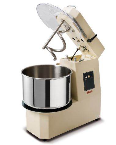 Pétrin professionnel Hercules 20-30-40-50 TA - Sirman - 17 à 44 kg - tête relevable et cuve amovible_0