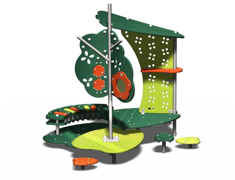 Structure de jeu maisonnette ludique - mai01 - Âge 2 à 6 ans - Capacité 8 enfants_0