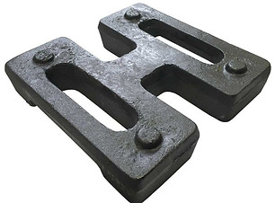 Masse en acier empilable pour juxtaposition de 2 stands - Lestage 15kg - REF2200015_0