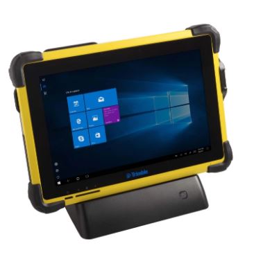 Tablette pour les travaux topographiques sur le terrain et la collecte de données sig - trimble t10_0