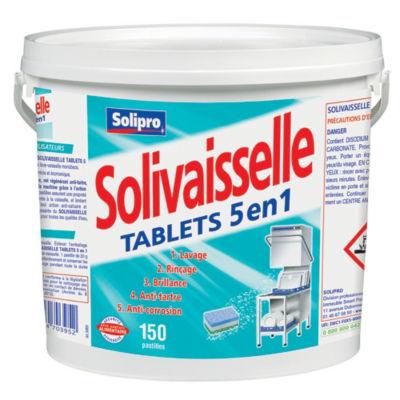 Tablettes lave-vaisselle cycle court Solivaisselle 5 en 1, seau de 150_0