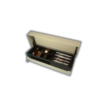 Tiroir caisse micro ouverture verticale FLIPDIP460 - compact et élégant avec connexion imprimante ou terminal_0
