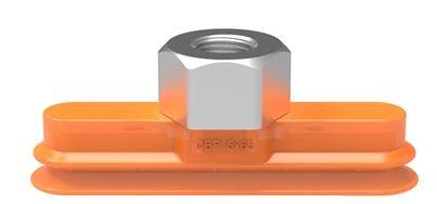 Ventouse ovale OBF15x65P en polyuréthane 60 - Pour tôle grasse_0