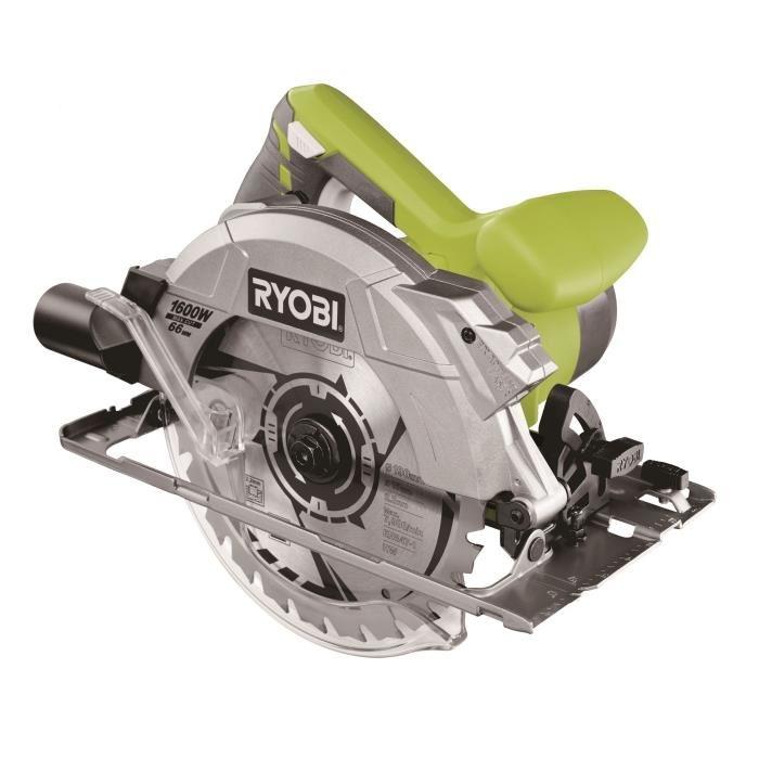 RYOBI Scie circulaire - 1600W - 190mm - Référence 5133002779 - Laser et 24 dents - Coupe 66mm à 90° - Livrée en mallette_0