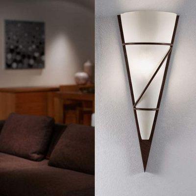 APPLIQUE MURALE PASCAL 1 MARRON ANTIQUE 1X60W - EGLO LIGHTING - 87793_0