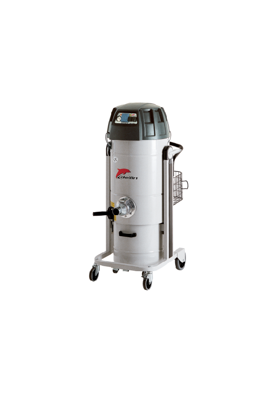Aspirateur industriel - Delfin Mistral 352 DS - 2 moteurs by-pass, faible niveau sonore, filtre polyester_0