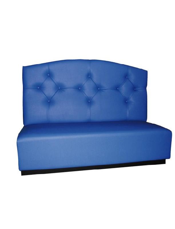 Banquette Dicha - Assise tendue - Pieds design - Dos boutonné_0