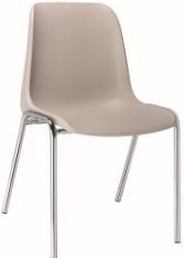 Chaise empilable Naples diam 22 et diam 18mm - Buff'hyeres Collectivités_0