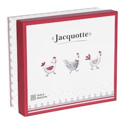 Coffret de 4 mugs Jacquotte 34 cl -  Décoré Rond Porcelaine Table Passion - multicolore porcelaine 3106232312601_0