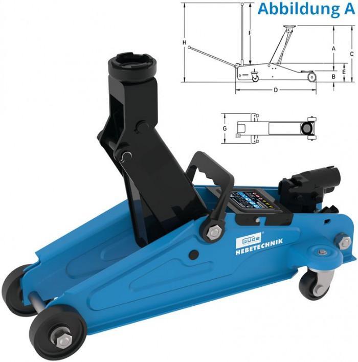 Cric rouleur 2 tonnes grh 2/330 i_0