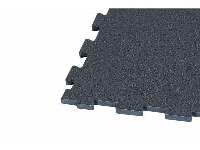 Dalle PVC Gris anthracite TLM, spécialement adaptée aux zones commerciales et industrielles - 5mm et 7mm -Traficfloor_0