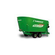 Duo 1200 - Mélangeuse agricole SaMASZ - capacité 12m³ - 2 vis mélangeuses pour un mélange rapide_0