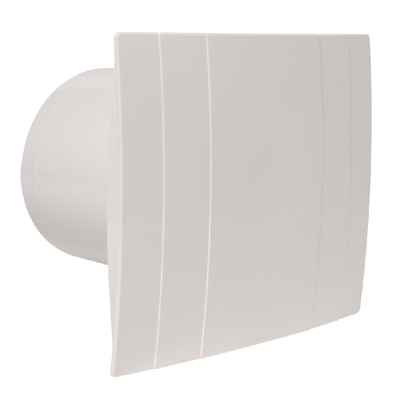 Extracteur ponctuel temporisé DECO Blanc Ø 100 mm - Aldes - 11022313_0