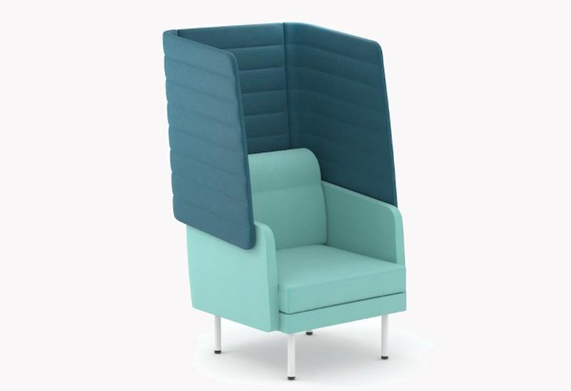 Fauteuil lounge avec panneaux latéraux Arcipelago_0