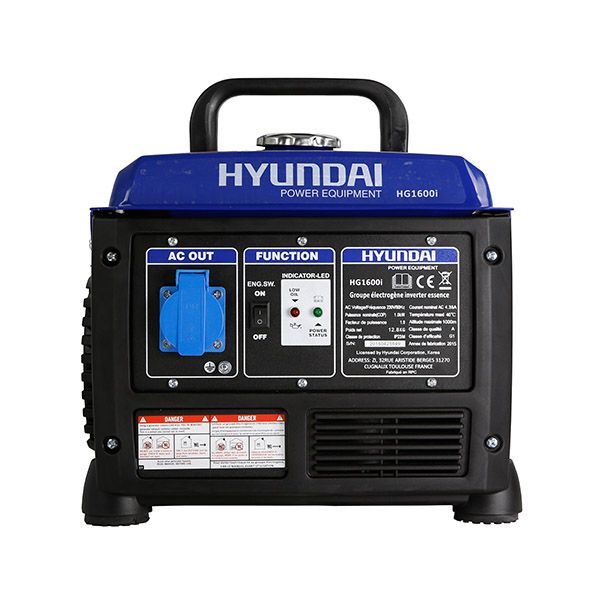 Hg1600i - groupe électrogène portable - hyundai power by builder - puissance 1200 w 1000 w_0