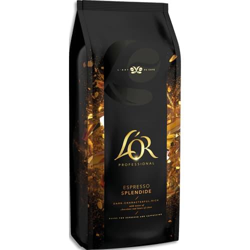 L'or paquet d'1kg de café en grains espresso splendide_0