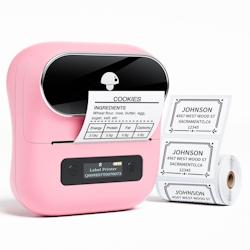 Mini Imprimante Bluetooth Pour Étiquettes Bijoux Vêtements Sans Encre Facile YONIS - orange 3615616968506_0