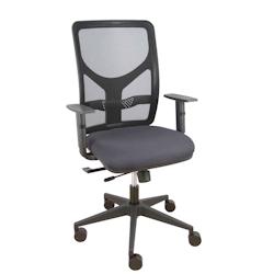 Piqueras y Crespo Silla Motilla traslack malla negra asiento bali gris oscuro brazo regulable - gris multi-matériau 21TKM840B600B10CRN65_0