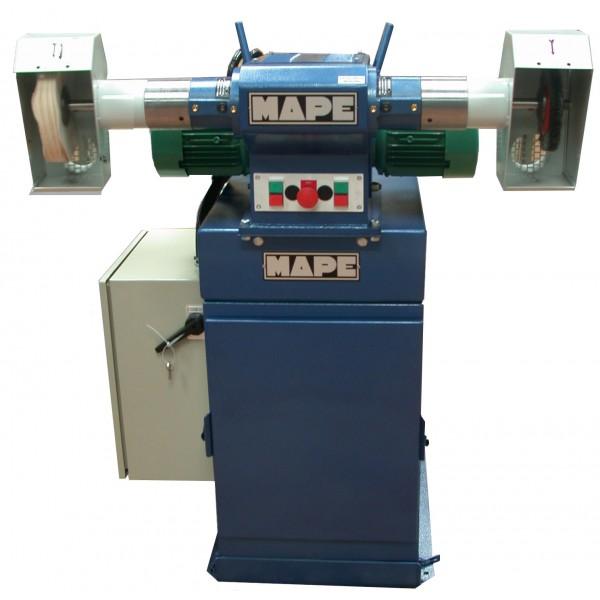 Polisseuses industrielles Baby sur socle dépoussiéreur SD6 - 2 moteurs indépendants, variateur de vitesse_0
