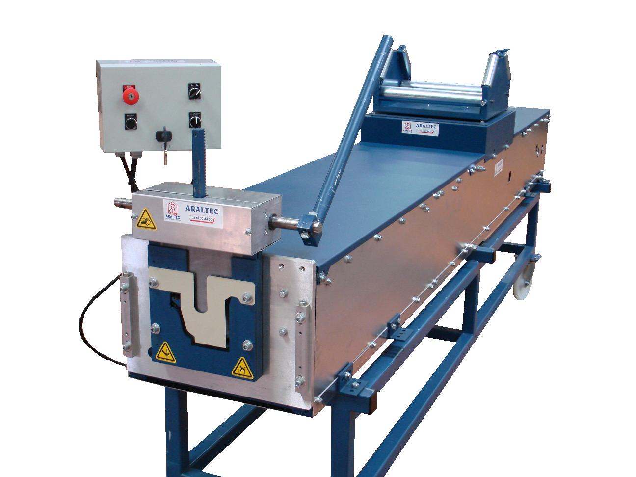 Profileuse de gouttière corniche en continu pour bâtiments industriels - ARALTEC G 380_0