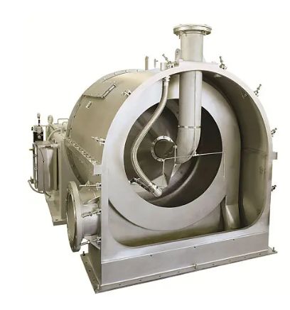 Séparateur centrifugue solide liquide poussoir - b & p littleford - tamis monobloc_0