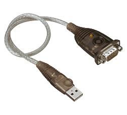 MANHATTAN                                                USB 1.1 A MÂLE/SUB-D MÂLE 9 PÔLESGRIS