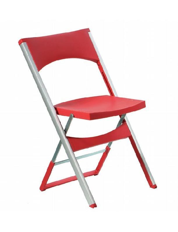 Chaise Will - Châssis en aluminium anodisé et technopolymère - Non feu et testée CATAS_0