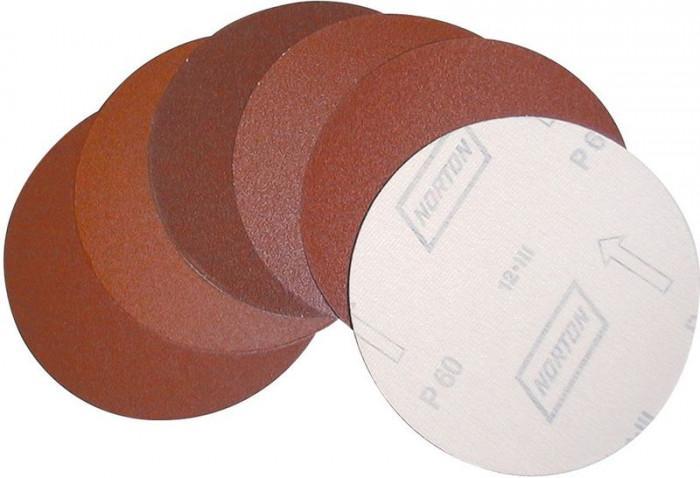 Disques abrasifs Grain 120 Ø 150 mm - lot de 3 -pour G55135 - G40026_0