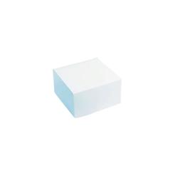 Packnwood FHC - Boîte pâtissière en carton blanc 160x160x80mm - Lot de 50 pièces - recyclable et compatible micro-ondes et congélateur - 209BP169_0