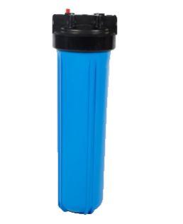 Porte filtre BIG BLUE simple 20'' - Entrée/sortie 1'' - Débit élevé et filtration jusqu'à 1 micron - Fabriqué aux USA par PENTEK_0