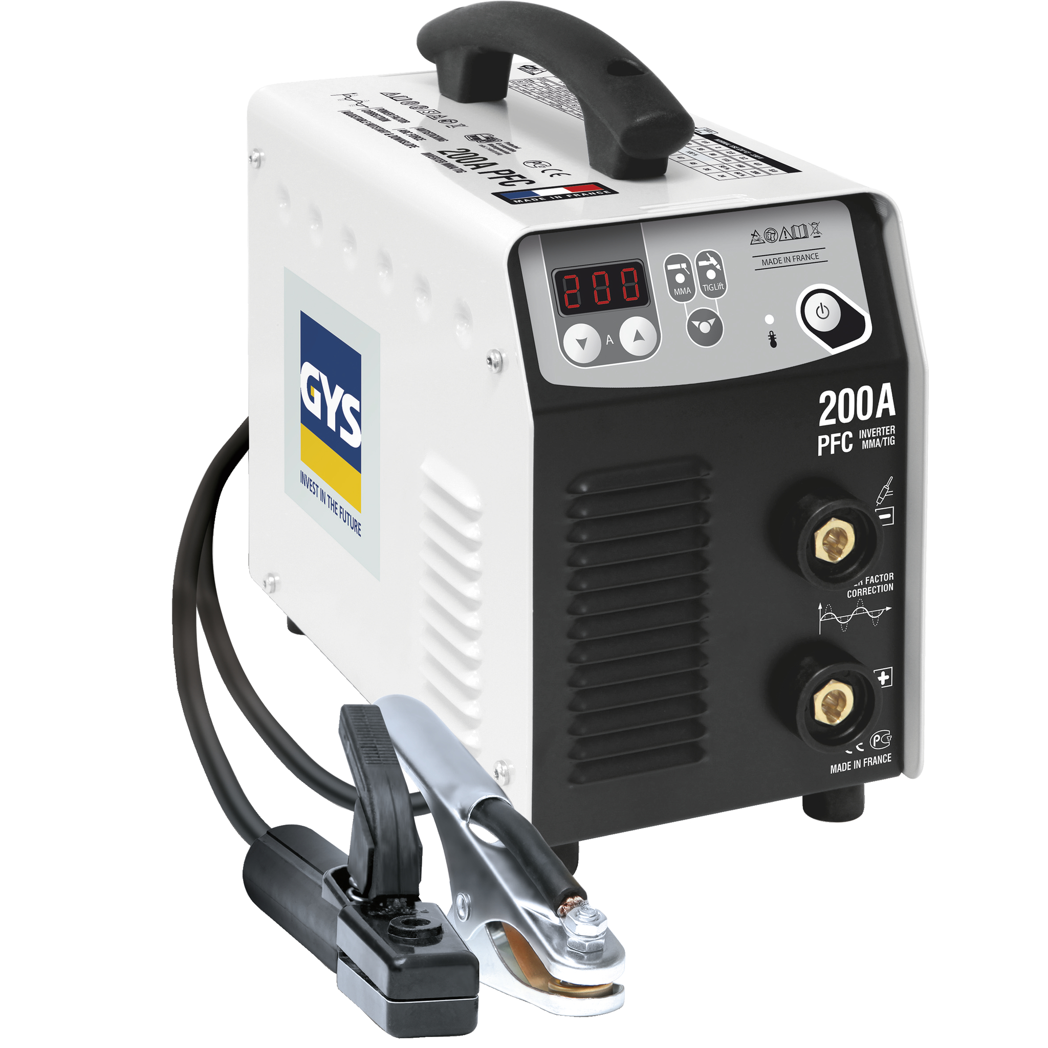 Poste à souder PROGYS 200A PFC - Inverter MMA et TIG Lift - 200 A - Métaux jusqu'à 10 mm_0