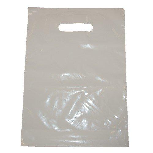 Sacs et sachets plastiques 60x60cm - poignées découpées - blanc - réf. 4119169_0