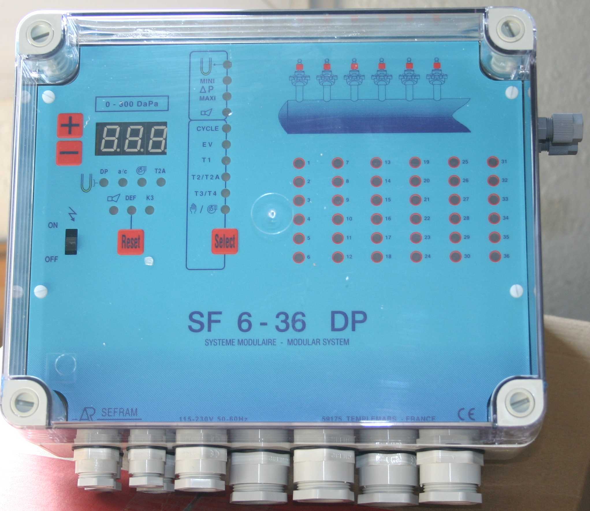 Sequenceur de mesure de pression differentielle sf6-36dp v2_0