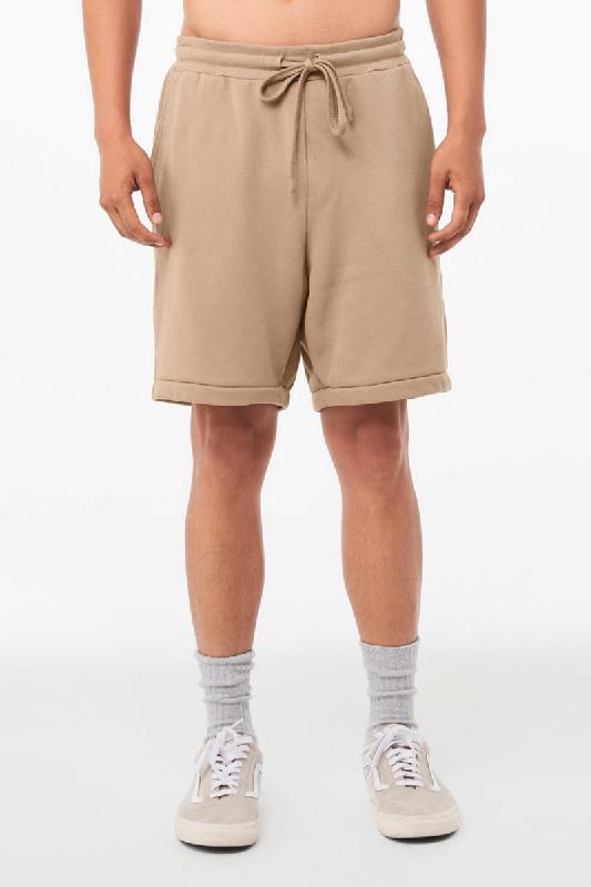 Short molletonné unisexe - Bella + Canvas - Réf: BE3724 - 52% coton, 48% polyester - Taille XXL - Couleurs variées_0