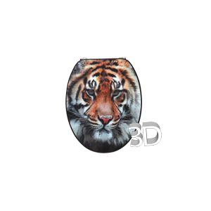 ABATTANT TIGER 3D WIRQUIN