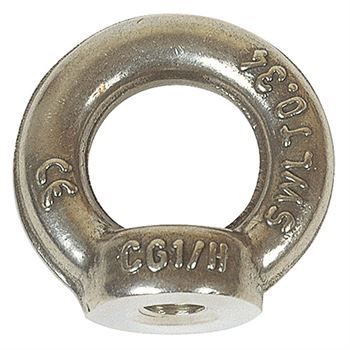 Anneau de levage femelle en inox - PMS Industrie - CMU 0,09 à 1,80 T - Filetage 6 à 24 mm_0