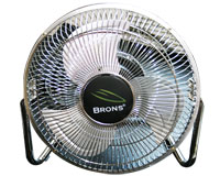 Brasseur d'air, ventilateur industriel 20cm - veb 018_0