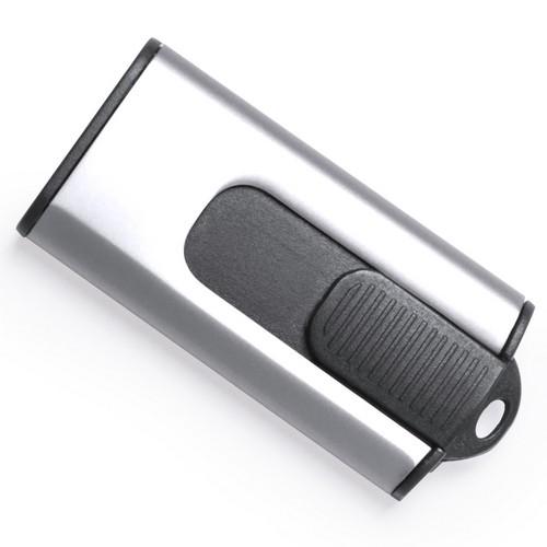Clé USB publicitaire Lursen 8GB - aluminium avec présentation individuelle_0