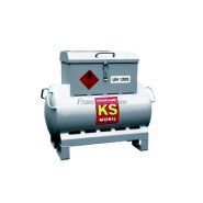 Cuves à carburants - Francoself - 200L - Station homologuée ADR avec pompe 12V ATEX 25L/min_0