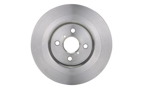 Disque de frein Bosch 0986479360 - boîte de 2 disques - arrière - plein - 4 trous - épaisseur 9 mm_0