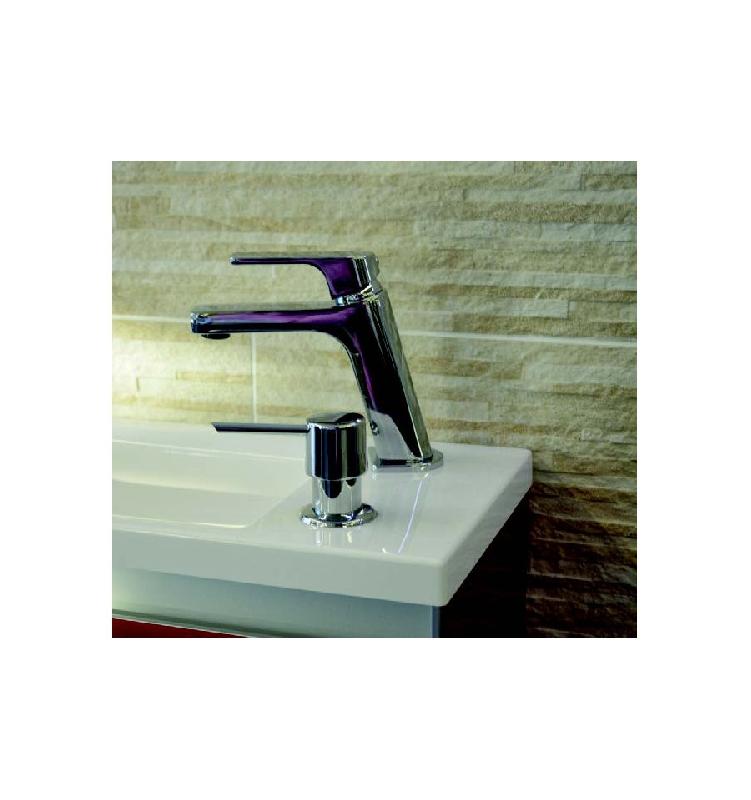 Distributeur de savon en métal - Paini - capacité 50 cl - épaisseur de serrage 25 mm_0